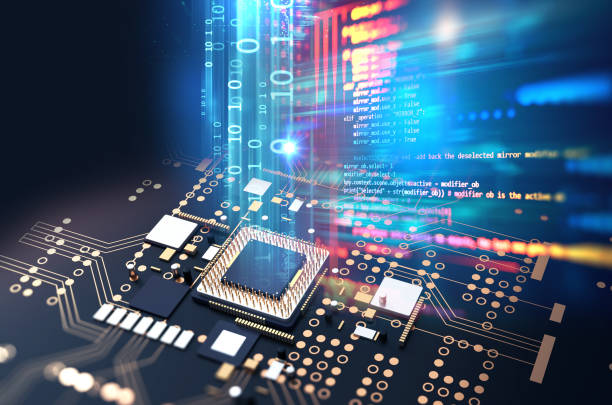 Vibrant abstract painting featuring swirling pastel colors and dynamic textures.